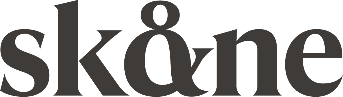 Logotyp för varumärket Skåne